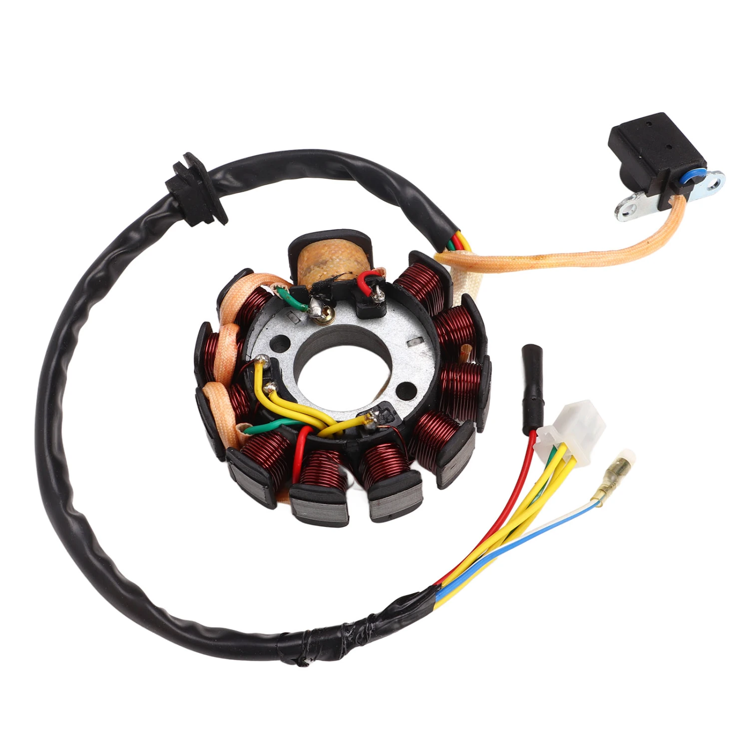 Magneto Ignition Stator Coil 11 Coil Generato Electrical Coil for 4 Stroke GY6 125cc 150cc Moped Scooter ATV Quad