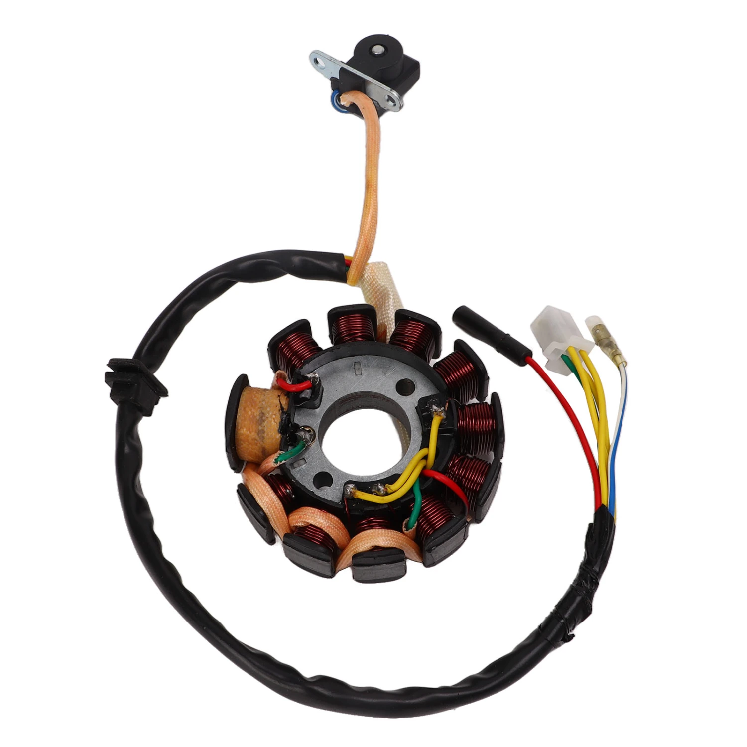 Magneto Ignition Stator Coil 11 Coil Generato Electrical Coil for 4 Stroke GY6 125cc 150cc Moped Scooter ATV Quad