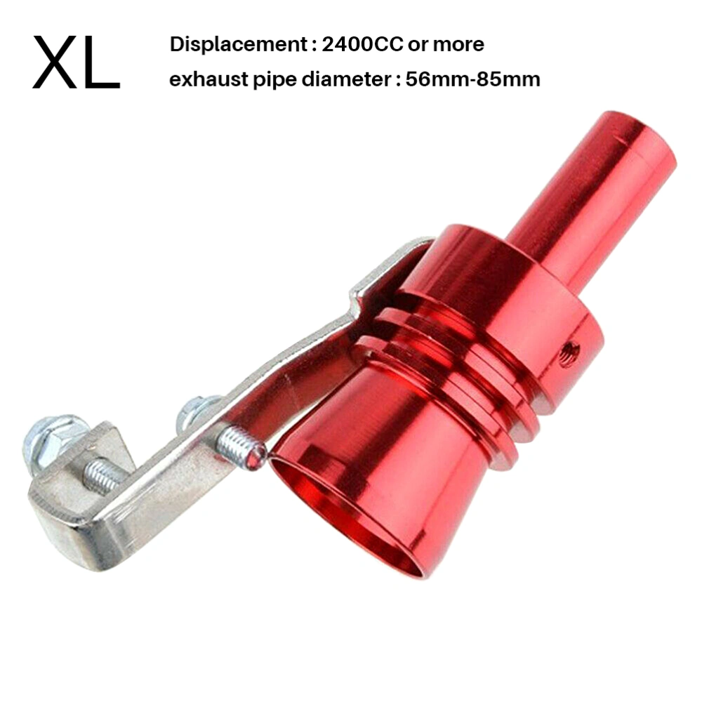 Turbo Sound Simulator Whistle External Modified Muffler Exhaust Turbo Muffler Blow Off Valve Whistle Pipe Sound Simulator Whistle