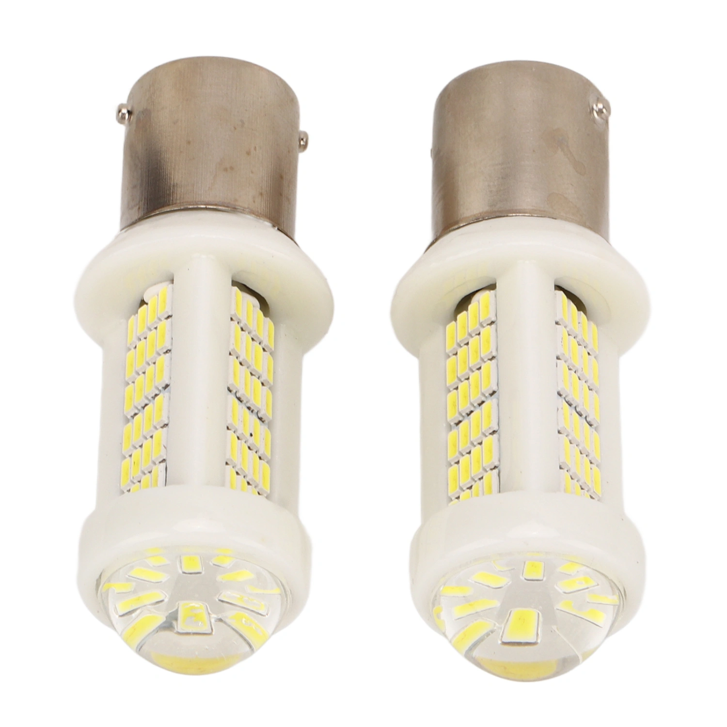 BuyWeek 3014 White LED Bulb 6000K 1000LM 1156 BA15S Socket Universal for Car Truck SUV ATV Motorcycle Tail Brake Light Lamp