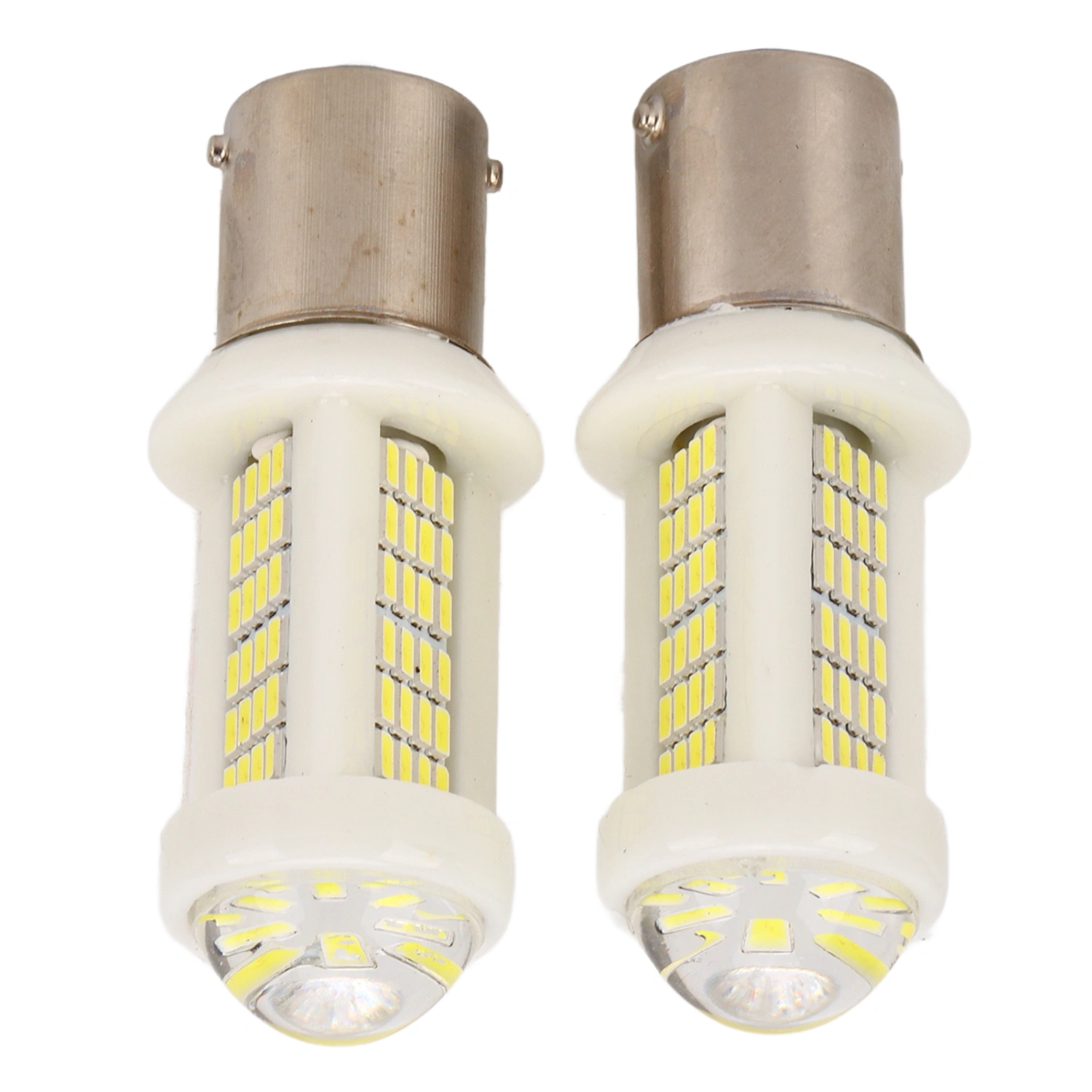 BuyWeek 3014 White LED Bulb 6000K 1000LM 1156 BA15S Socket Universal for Car Truck SUV ATV Motorcycle Tail Brake Light Lamp