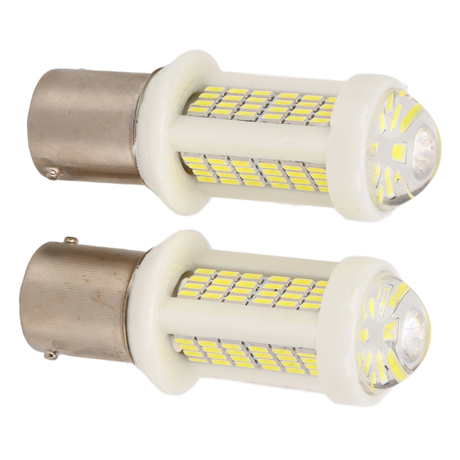 BuyWeek 3014 White LED Bulb 6000K 1000LM 1156 BA15S Socket Universal for Car Truck SUV ATV Motorcycle Tail Brake Light Lamp