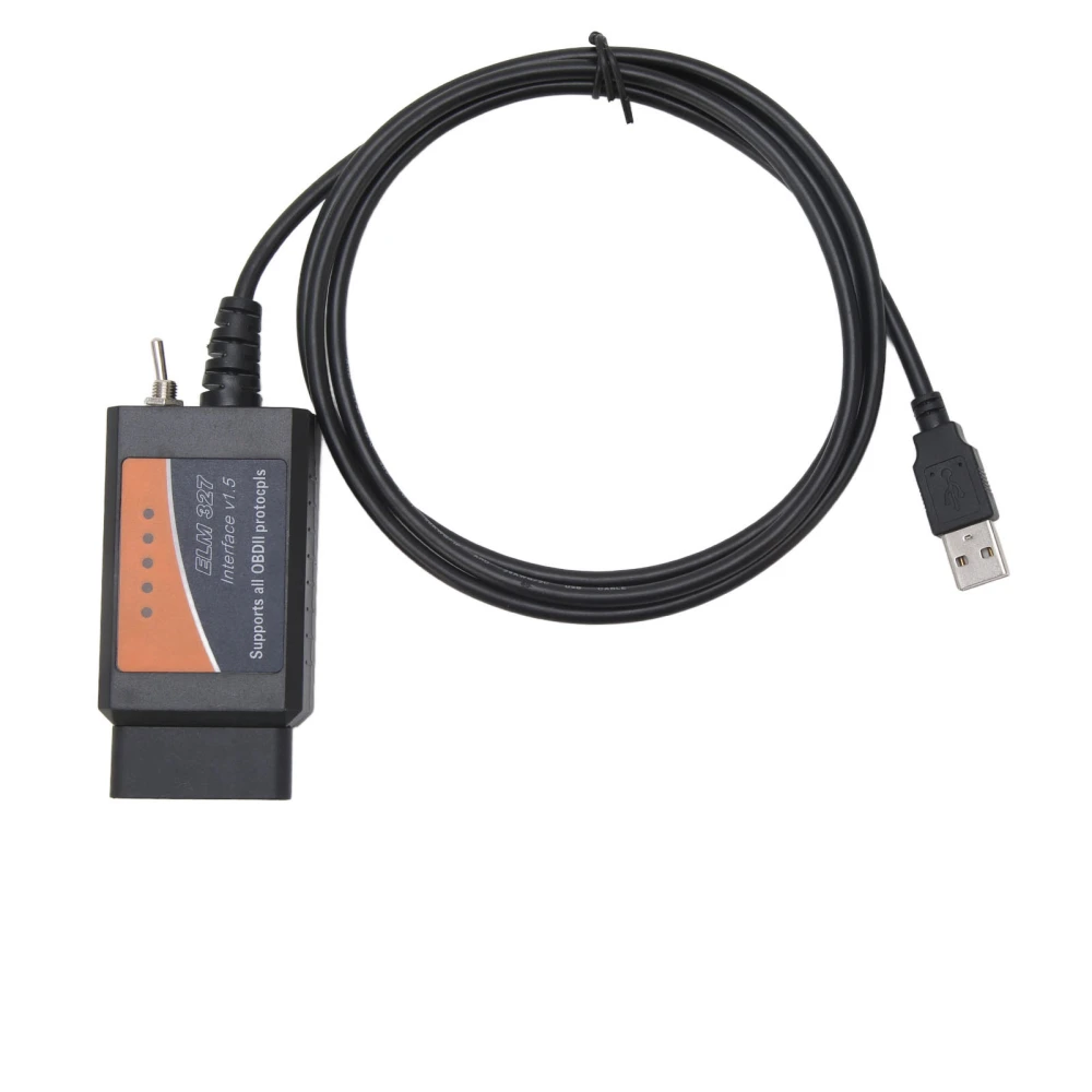 OBD2 USB Adapter for ELM327 Code Reader Scanner Diagnostic Cable for FORScan FoCCCus