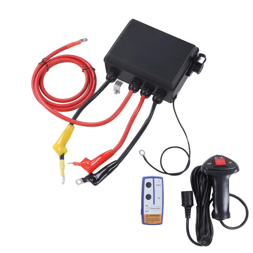 Electric Winch Controller Remote Control Switch Kit 3Pin Plug for Car ATV UTV 8000‑20000LB Winch