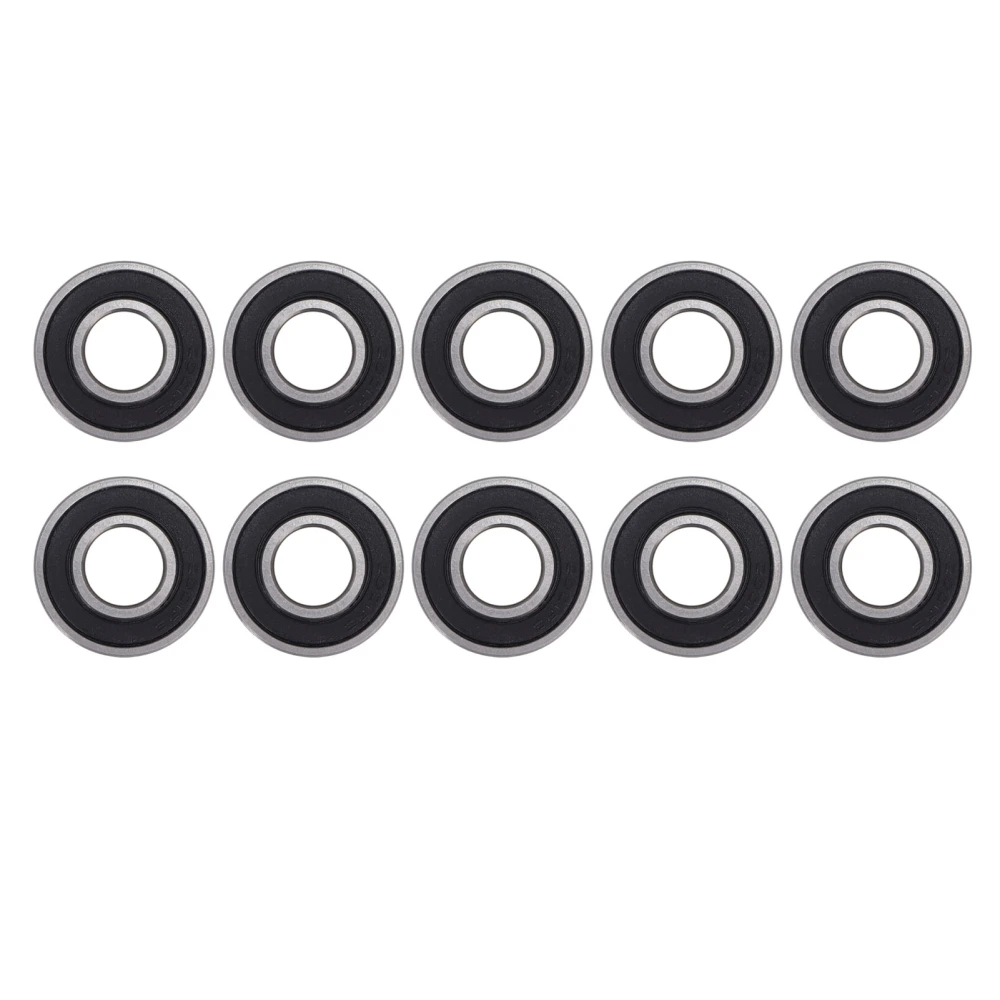 10PCS 6001RS Bearing Deep Groove Ball Bearings 6001‑2RS for Electric Motor Bike Wheels Pool Pumps