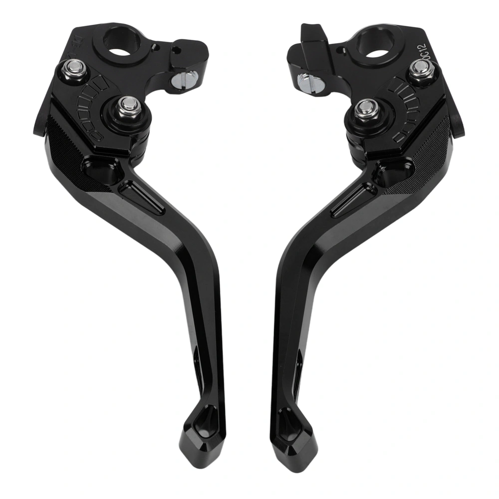 Motorcycle Short Brake Clutch Levers Adjustable Replacement for DUCATI Scrambler 400 800 1100 Sport SpecialBlack