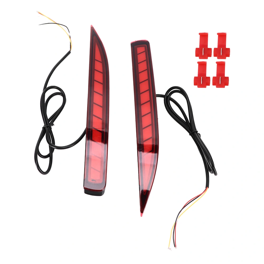 2pcs Tail Brake Signal Light Rear Bumper Reflectors Fog Lamp Replacement for Corolla 2019‑2020