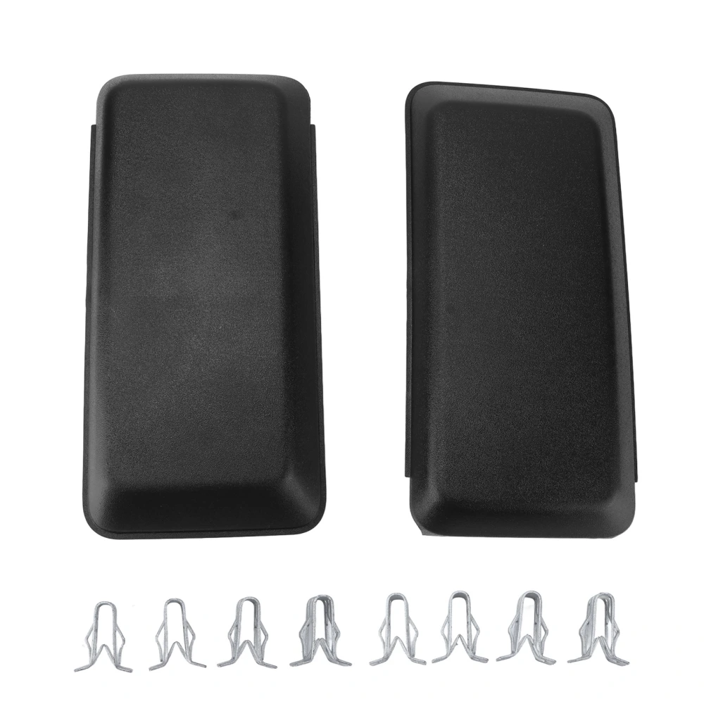 2pcs Front Bumper Guards Pads Inserts Caps Anticollision Replacement for F150 Raptor 2018‑2019