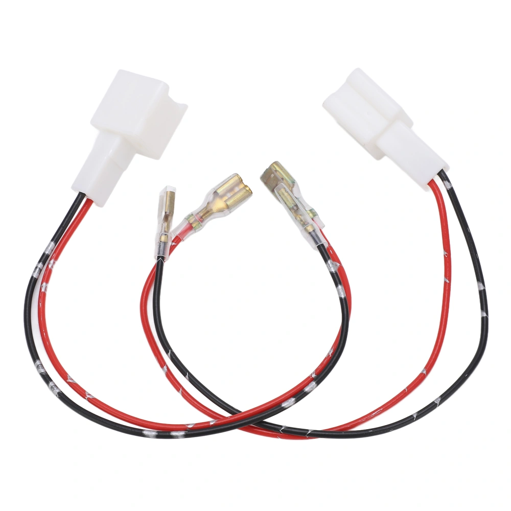 2pcs 10W Car Audio Speaker Wiring Harness ABS 12V Connector Cable Replacement for Nissan