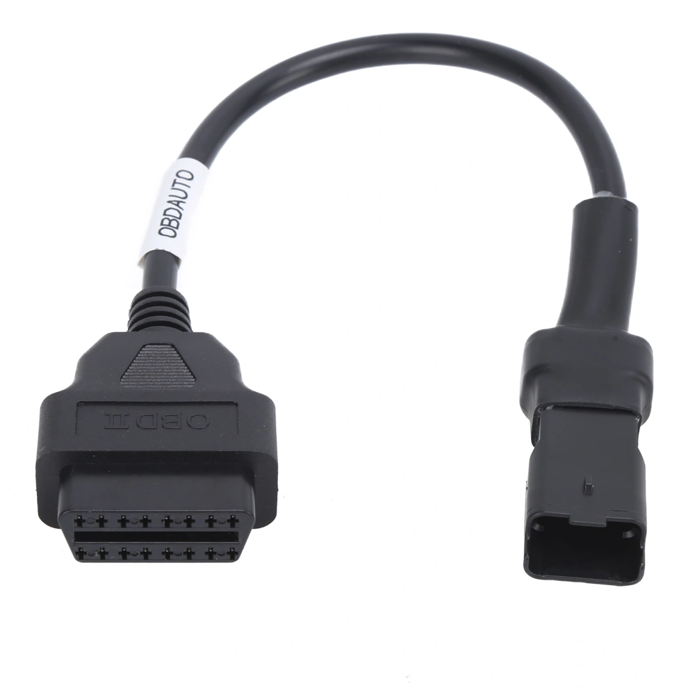 4Pin OBD Diagnostic Cable Adapter OBD2 Extension Connector Replacement for Ducati Motorcycles