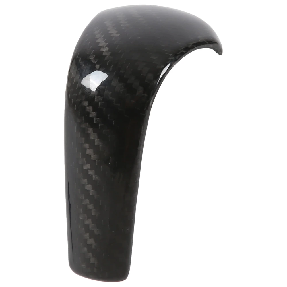 Gear Shift Knob Cover Trim Carbon Fiber Decoration Replacement for Mazda XC-5/CX-8/Atenza/CX-4