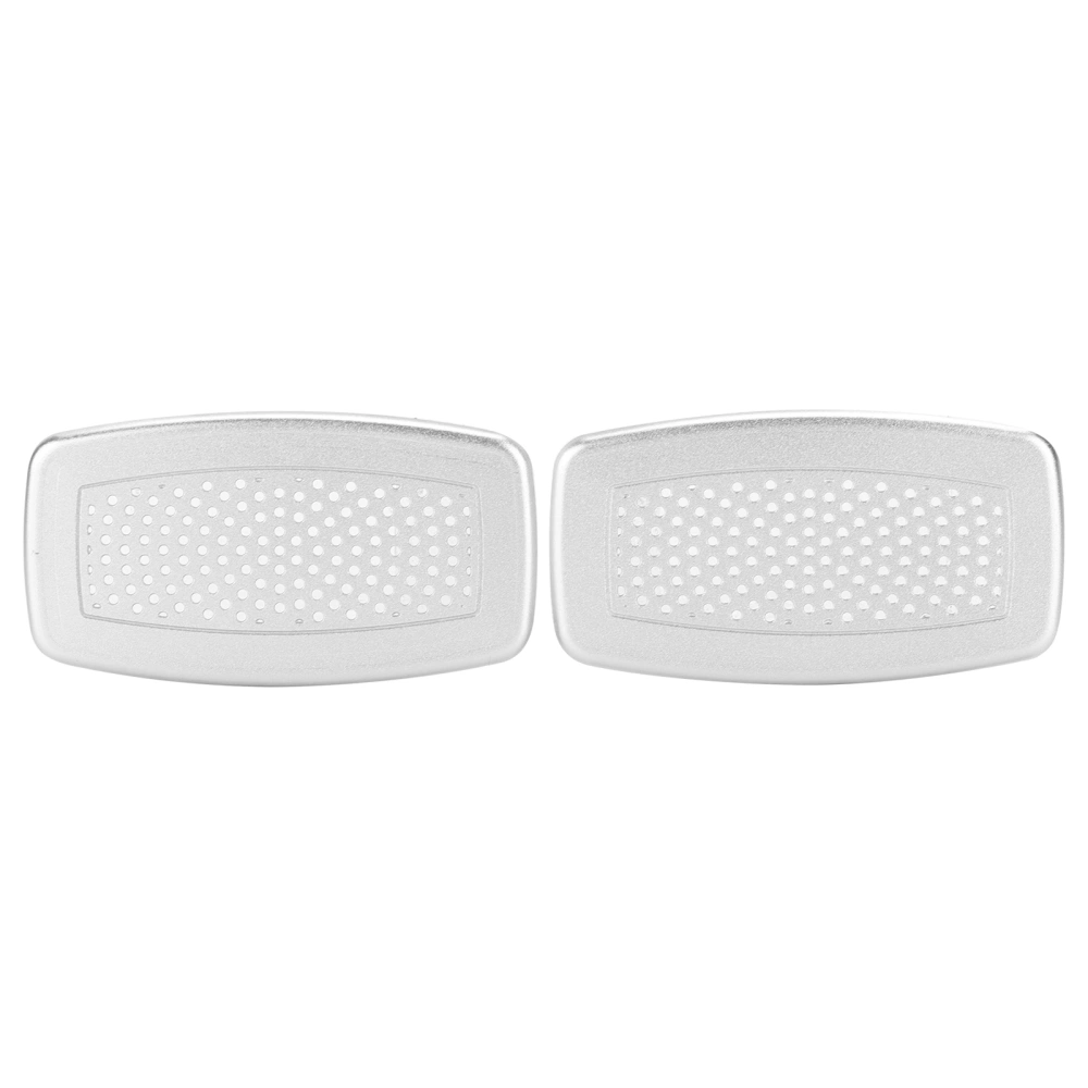 2pcs Car Inner Top Roof Ceiling Speaker Grill Cover Trim Replacement for 7 Series F01 F02 F03 F04 2009‑2014