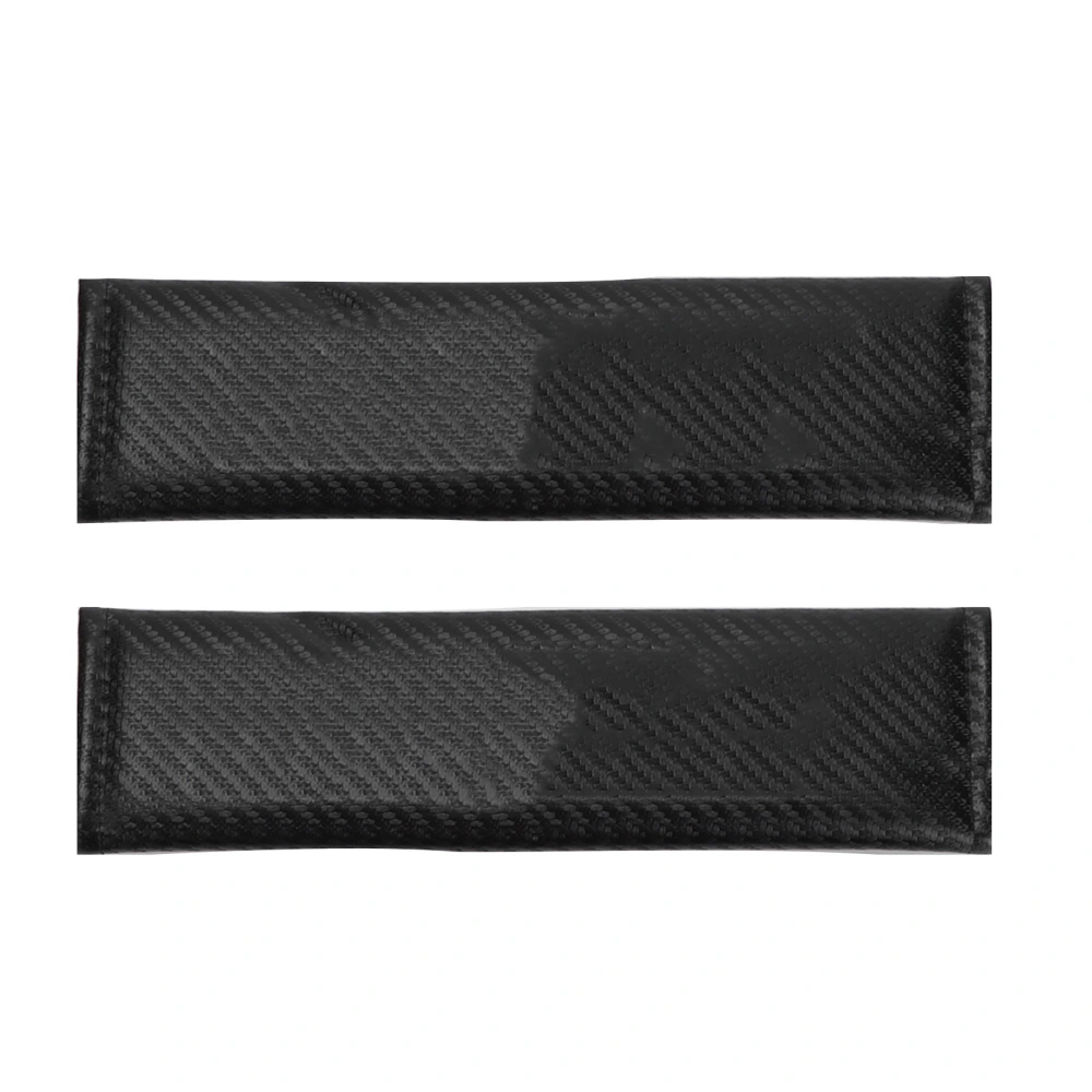 2PCS Car Seat Belt Cover Polyester Front / Rear Protective Universal for All Auto