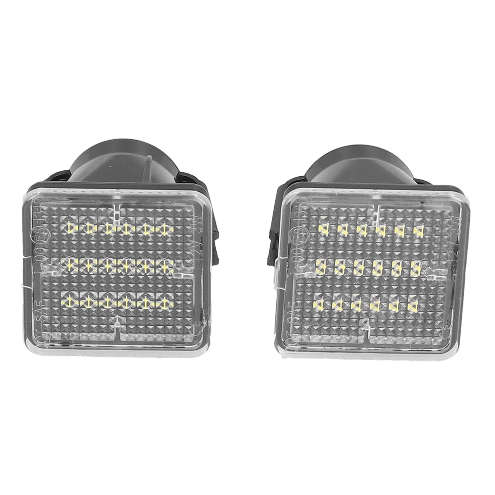 Pair of LED License Plate Light 6000K High Brightness 81270‑0C040 Fit for Tacoma/Tundra