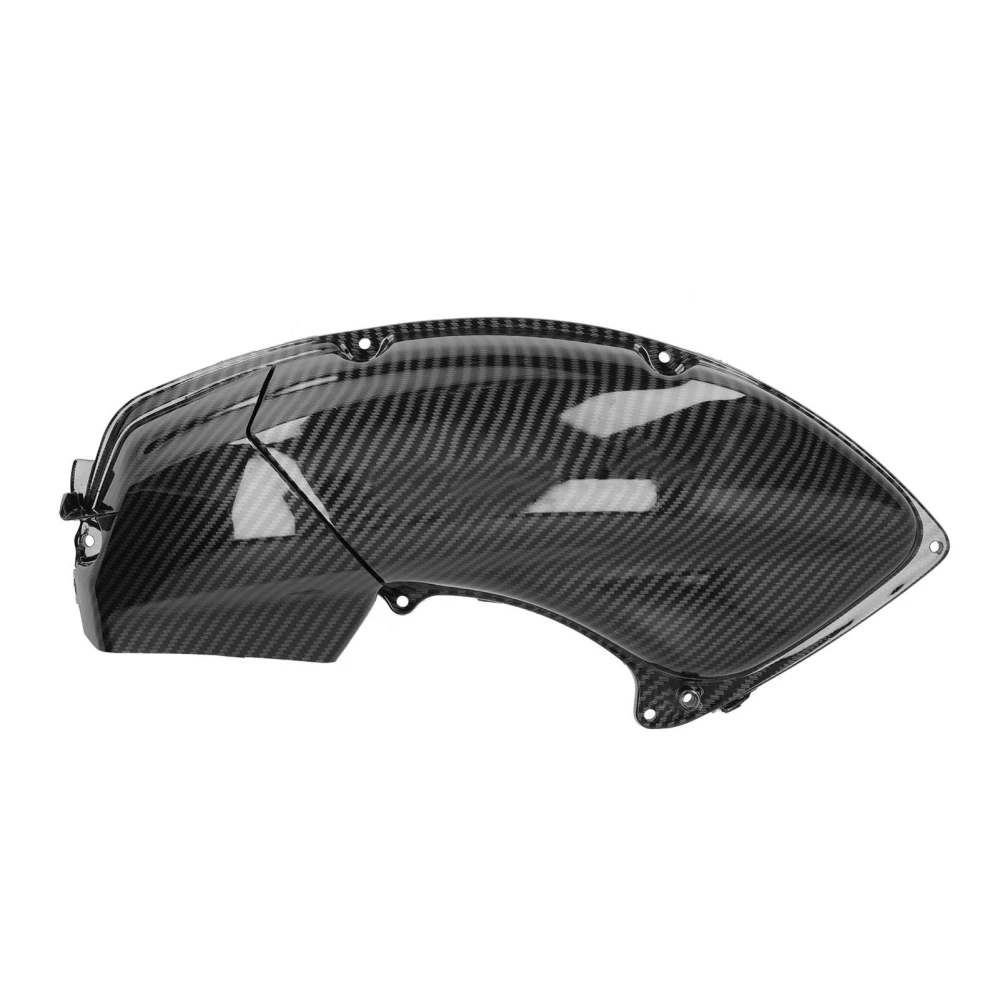 Motorcycle Air Filter Cover Trim Carbon Fiber Style Fit for Yamaha NMAX125/NMAX150/NMAX155 2016-2019