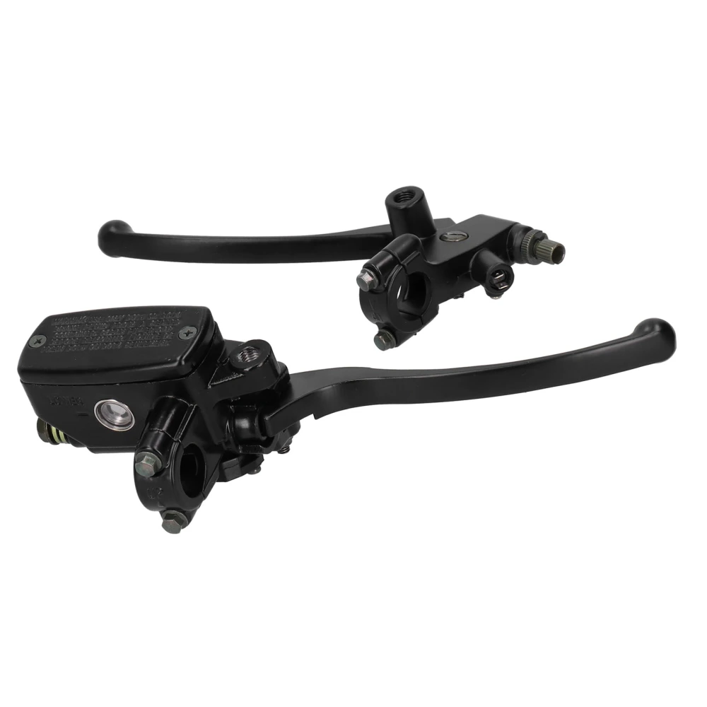 22mm Universal Motorcycle Hydraulic Brake Clutch Lever Assembly Black CNC Aluminium Alloy