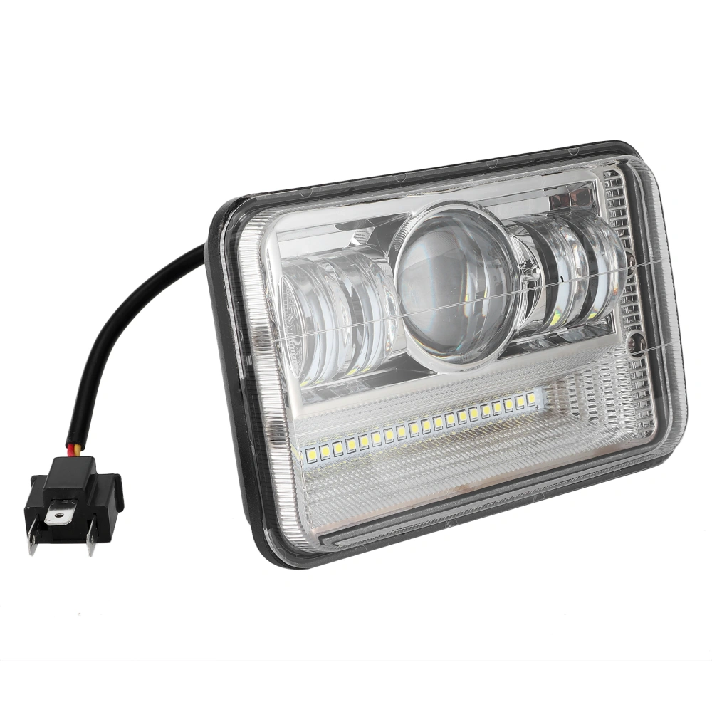 40W H4 LED Working Light Square High Low Beam Spotlight 6000k Universal for Off Road SUV ATV Trucks