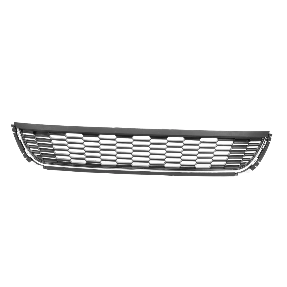 BuyWeek Front Bumper Centre Lower Grille 6R08536719B9 6R0853677A9B9 Black ABS Mesh Cover Guard