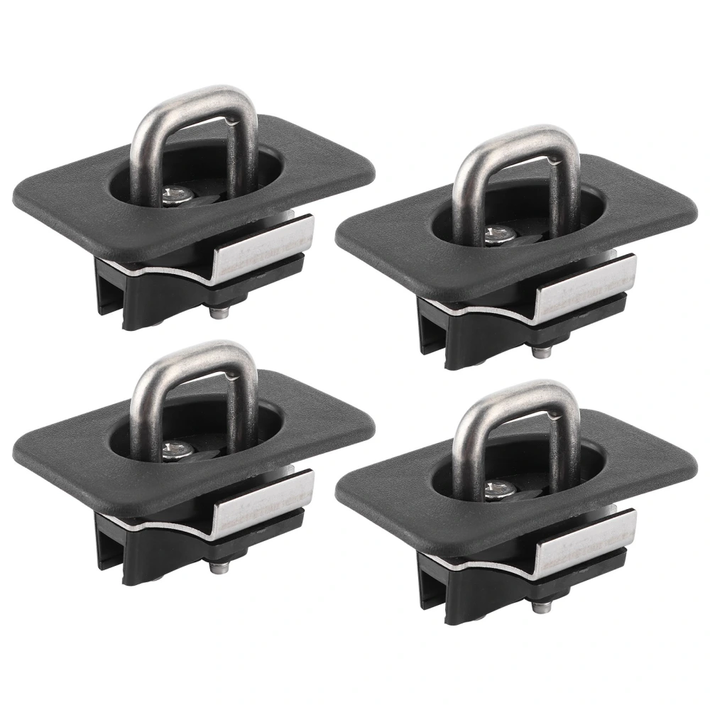 4pcs Tie Down Anchor Hook Rings Stretchable Fits for Ford F-150 1998-14 1000lbs Load Capacity