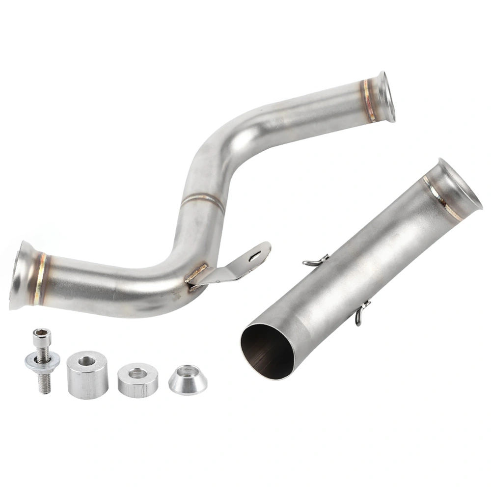 2pcs Catalytic Converter Removed Decat Exhaust Mid Link Pipe Fit for 125 250 390 RC390 2017+