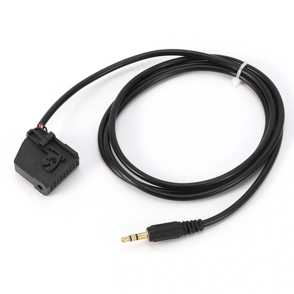 3.5mm AUX Input Adapter Cable MP3 Connector Fit for Benz Mercedes CLK SL SLK W168 W202 W203 W208