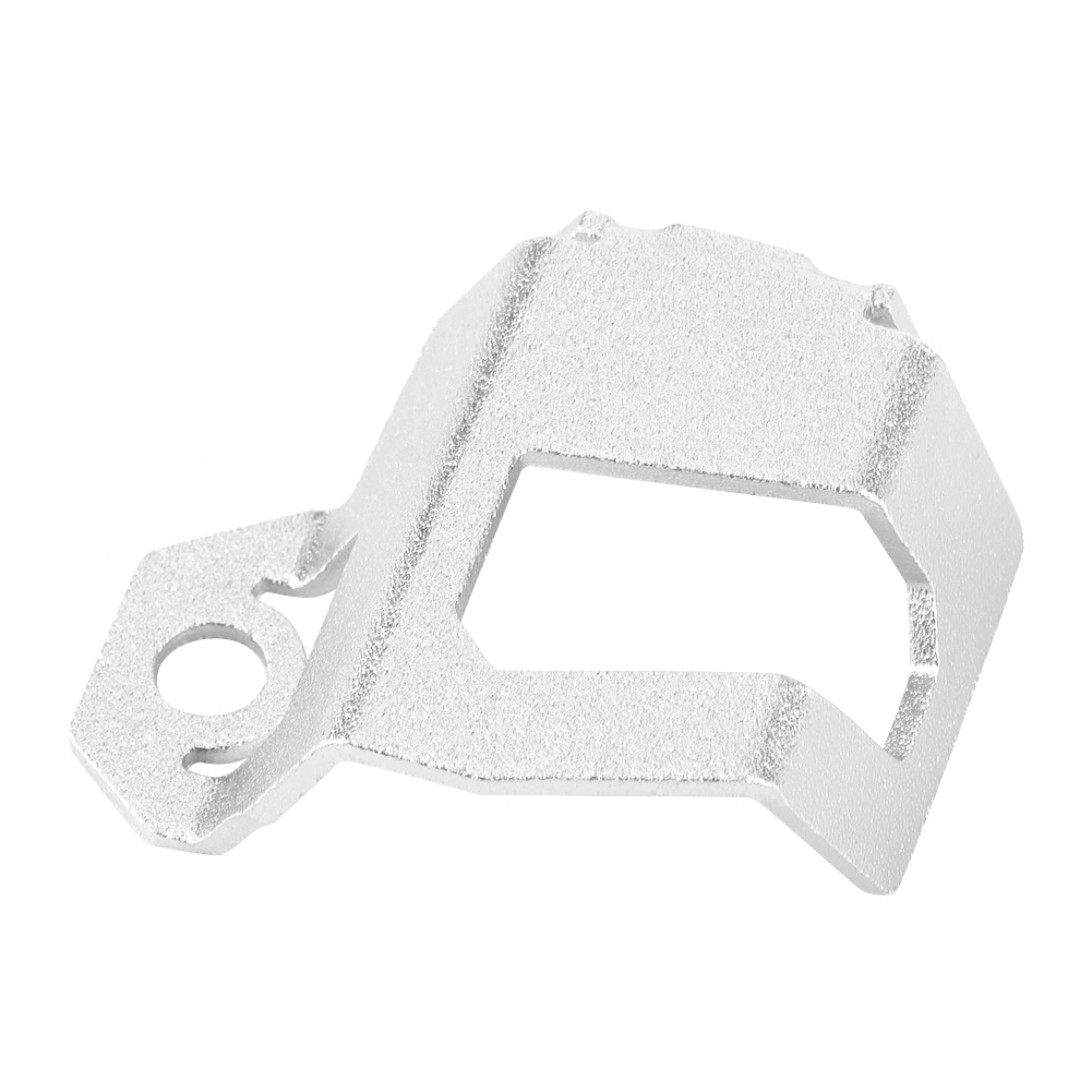 BuyWeek Motorbike Rear Brake Reservoir Guard Oil Cup Protect Cover Fit for F800GS F700GS 2013‑2018Silver