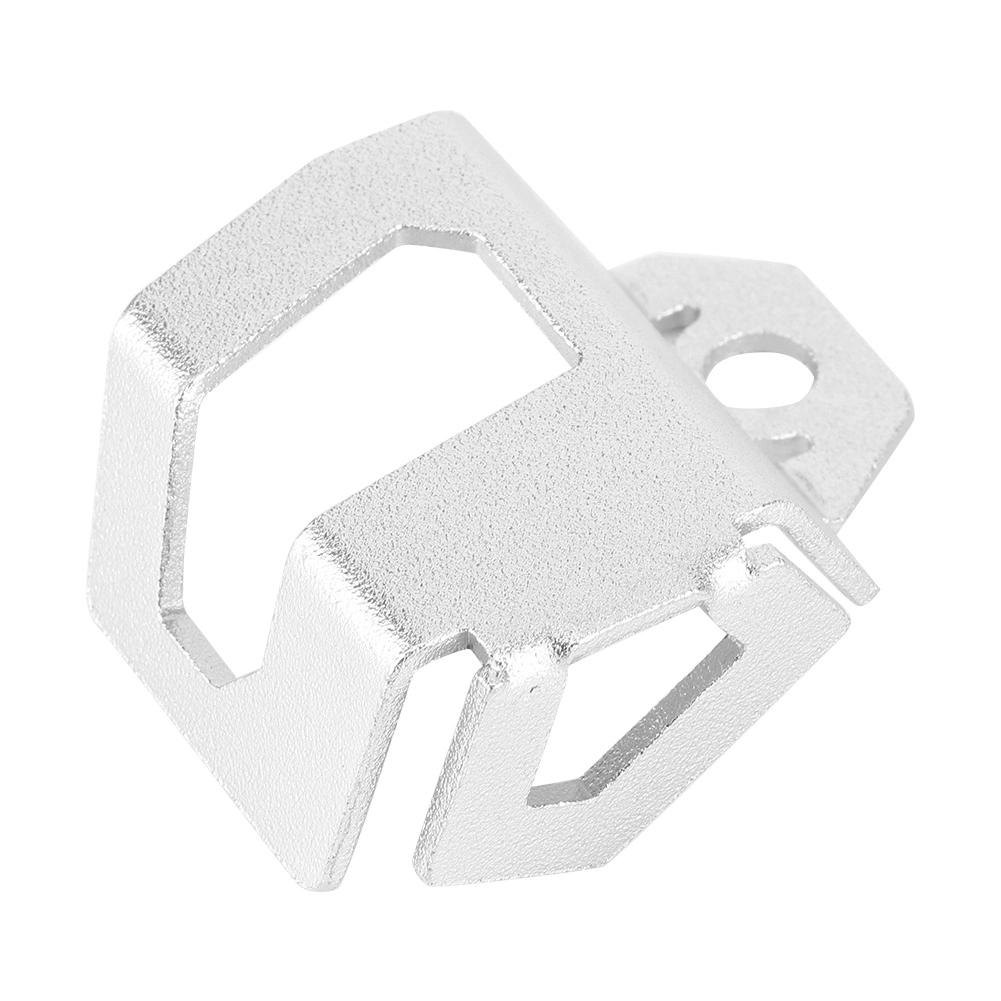 BuyWeek Motorbike Rear Brake Reservoir Guard Oil Cup Protect Cover Fit for F800GS F700GS 2013‑2018Silver