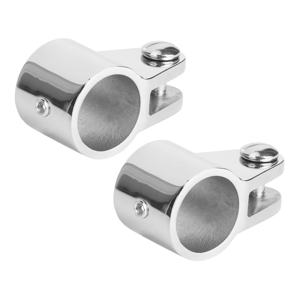 2Pcs Marine Jaw Slide Stainless Steel Bimini Top Boat Hardware Fitting for Inflatable Fiberglass Yachts25MM