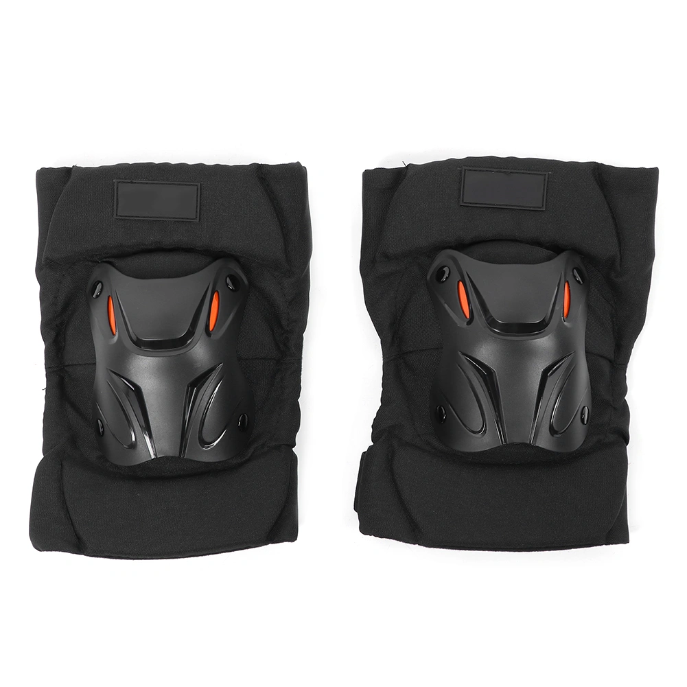 BuyWeek 2pcs Motorcycle Off Road Cycling Safety Knees Pad Universal Knee Support Brace Pad Protector