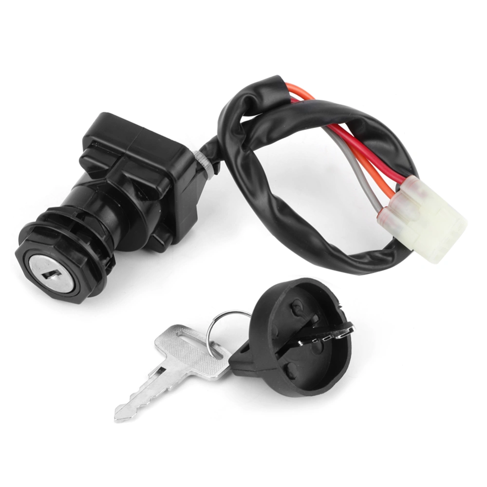 Car Ignition Switch Lock with 2 Keys Replacement Fit for Suzuki Quadrunner 500 LTF500F