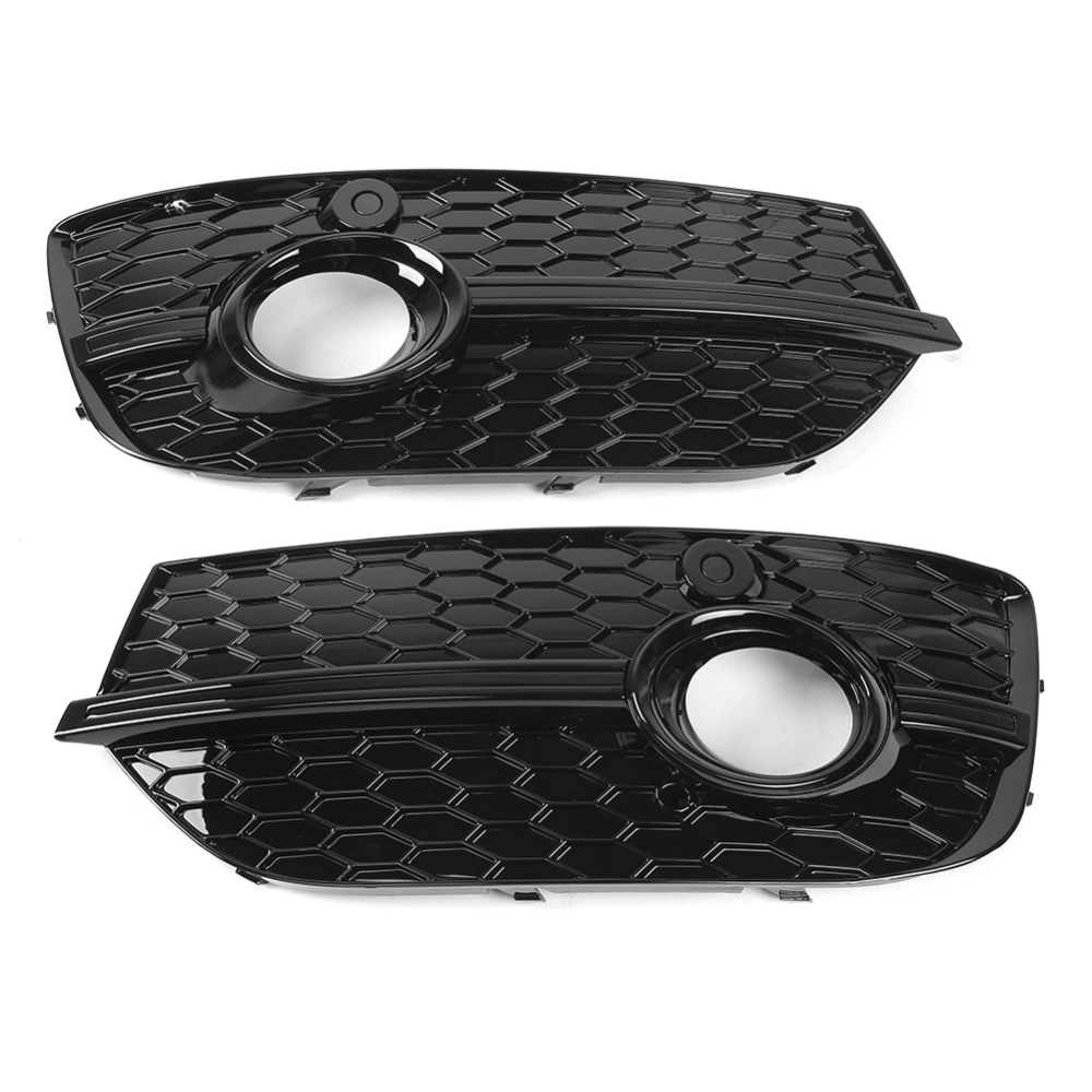 2pcs Car Exterior for RSQ3 Style Fog Light Frame Cover Trim Fits for Q3 2013-2015