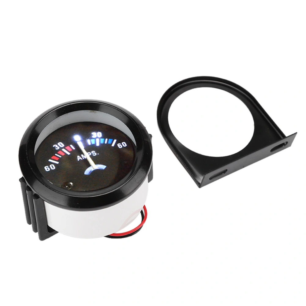 2 inch 52mm Car Ammeter Voltmeter 60-0-60A AMP Gauge Volt Meter for Modificaton