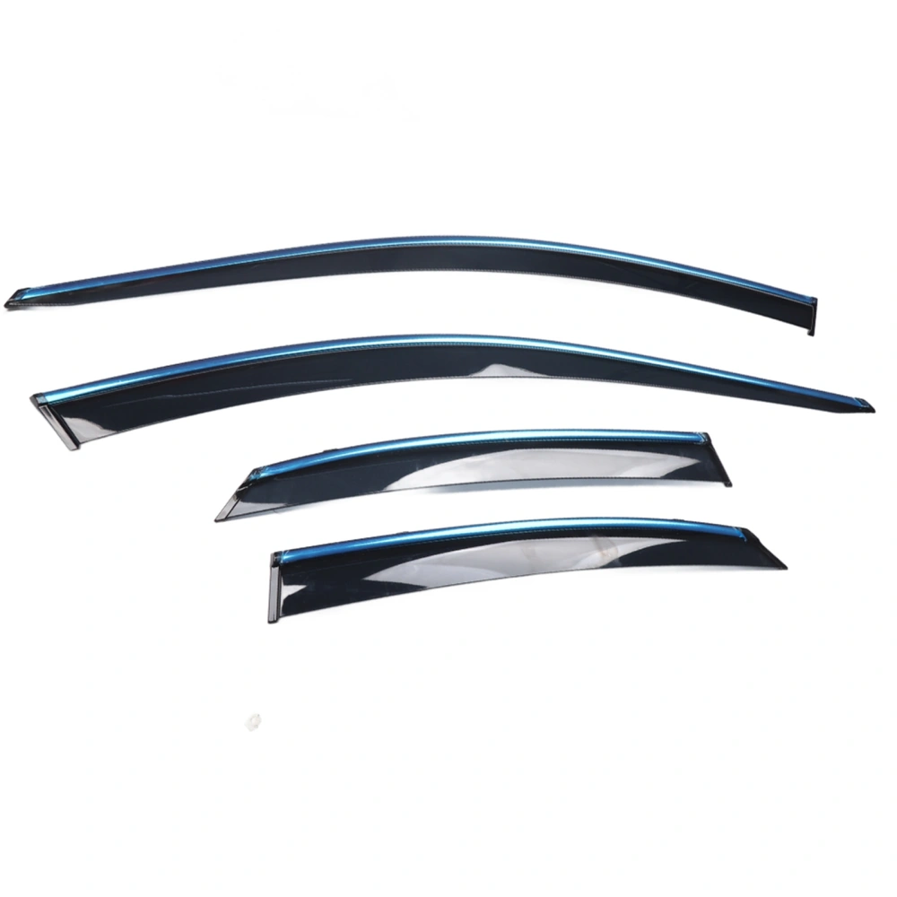 BuyWeek 4pcs/set Car Window Visor Vent Sun Rain Guard Deflectors Fit for UX200 UX250h 19‑ON