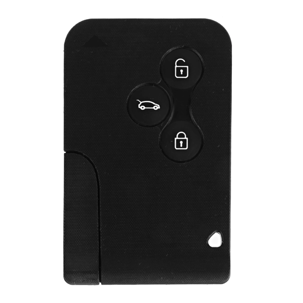 Mini 3 Button Car Remote Control Smart Key Card Plastic Case for Renault Clio Megane 2 3 Koleos