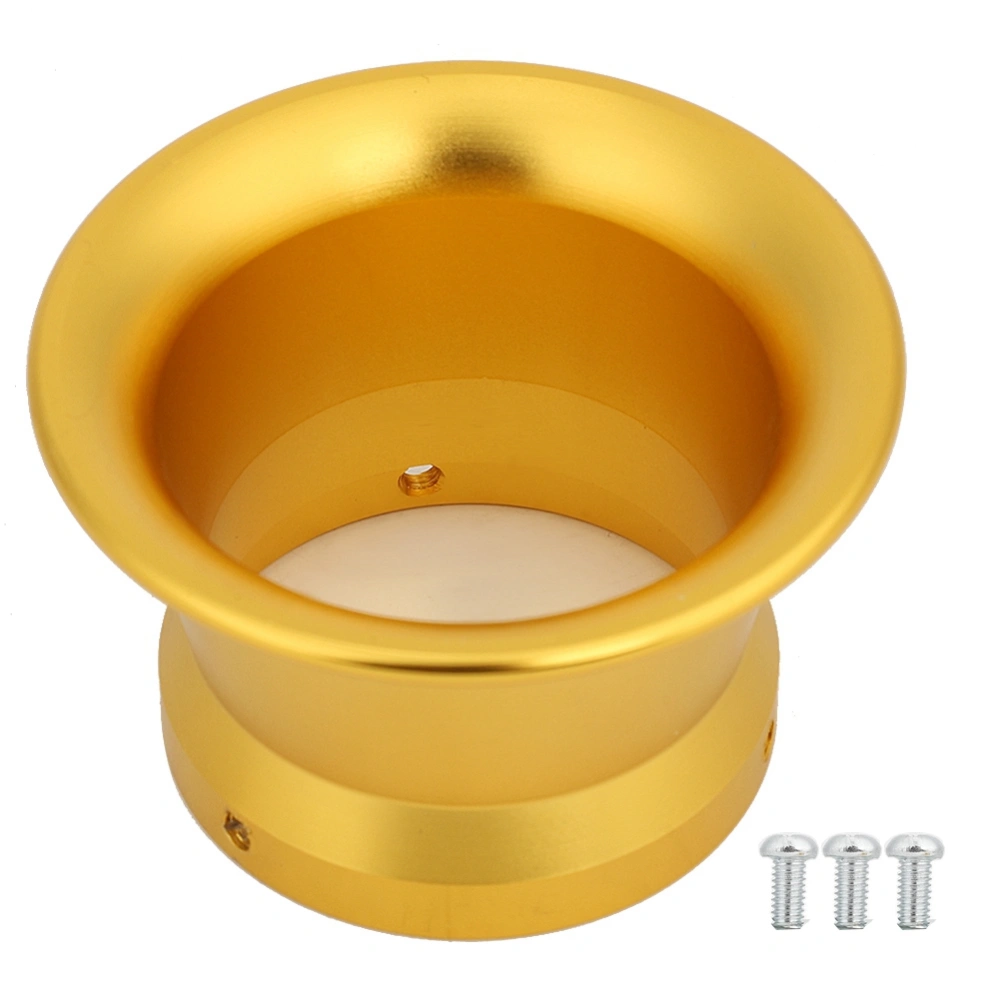 50mm Motorcycle Air Filter Interface Cup Wind Horn Cups for 24/26/28/30mm Carburetor Gold