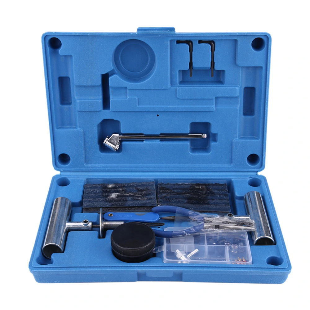 67Pcs Car Tire Repair Tool Kit Tyre Puncture Repair Set for Car Motorcycle Truck