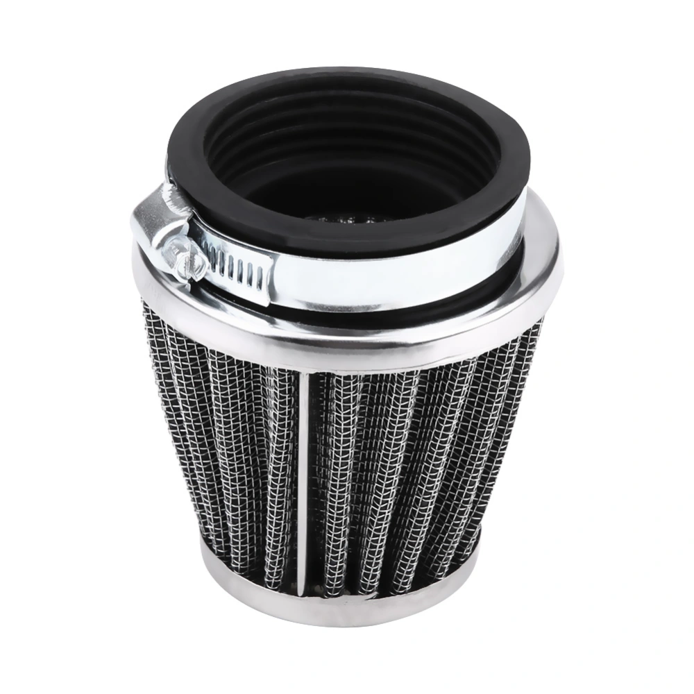 BuyWeek Motorcycle Air Intake Filter Cleaner Universal for Honda Kawasaki Yamaha 42mm/1.7in