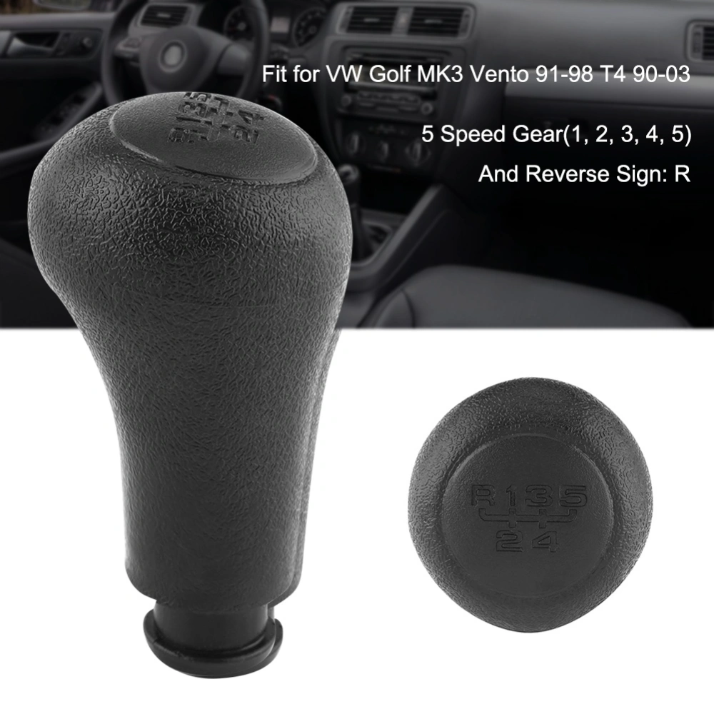 BuyWeek 5 Speed Car Gear Shift Shifter Knob Stick Head For Golf MK3 Vento 91-98 T4 90-03 #1H0711141A