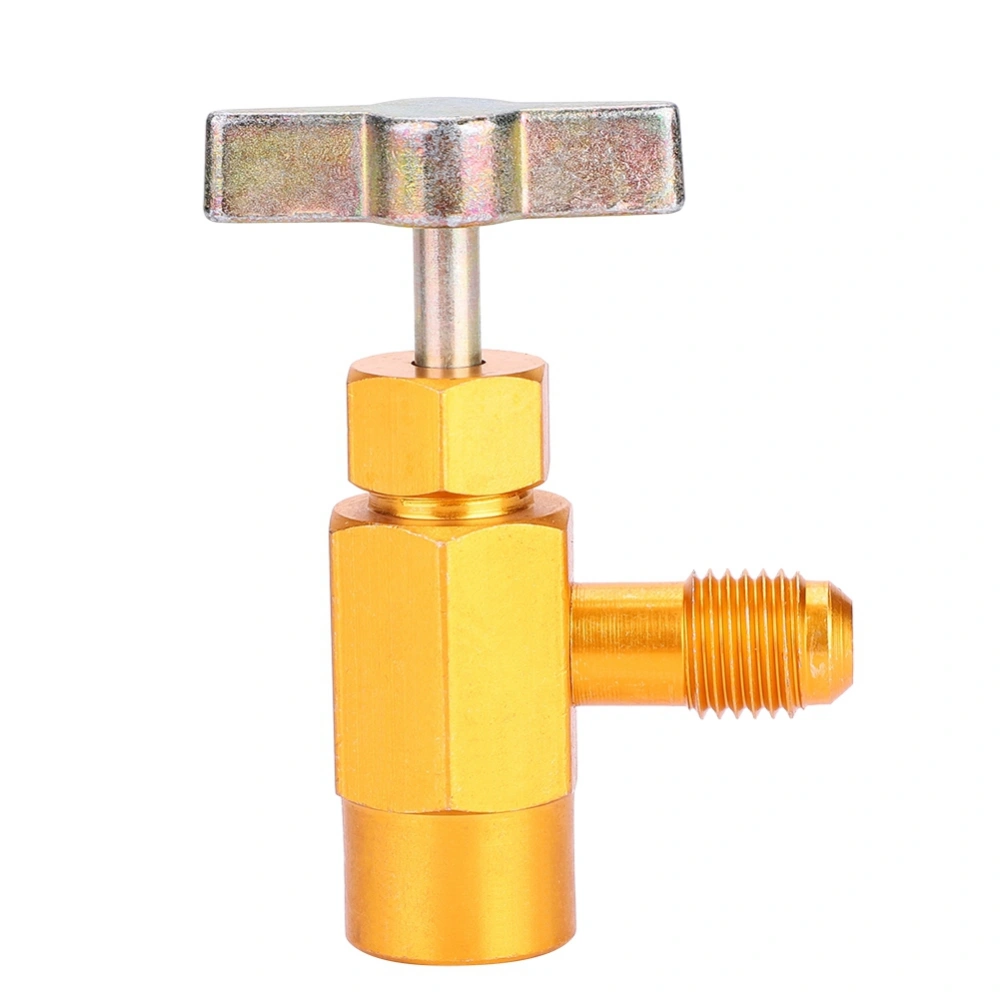 BuyWeek Can Dispensing For R‑134a R‑134 AC Refrigerant Tap 1/2" Thread Valve Tool