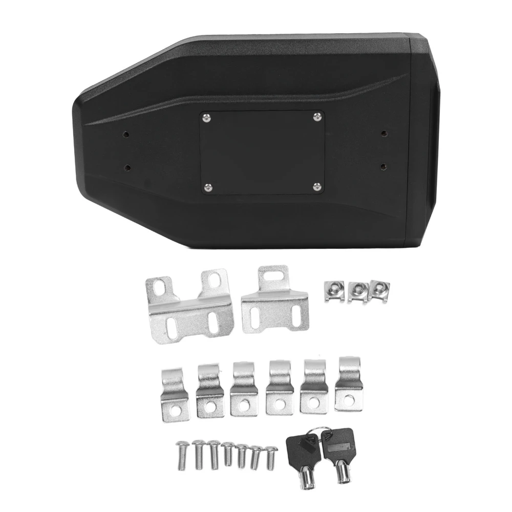 Motorcycle Toolbox Practical Stylish Portable Motorcycle Side Toolbox Replacement for R1200GS R1200GS Adventure R1250GS LC ADV Black