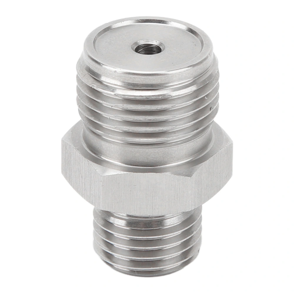 M14x1.5 Fuel Rail Fitting Stainless Steel Hose Gas Connector Fuel Pump Rail Adapter Fitting for Sierra 2500 3500