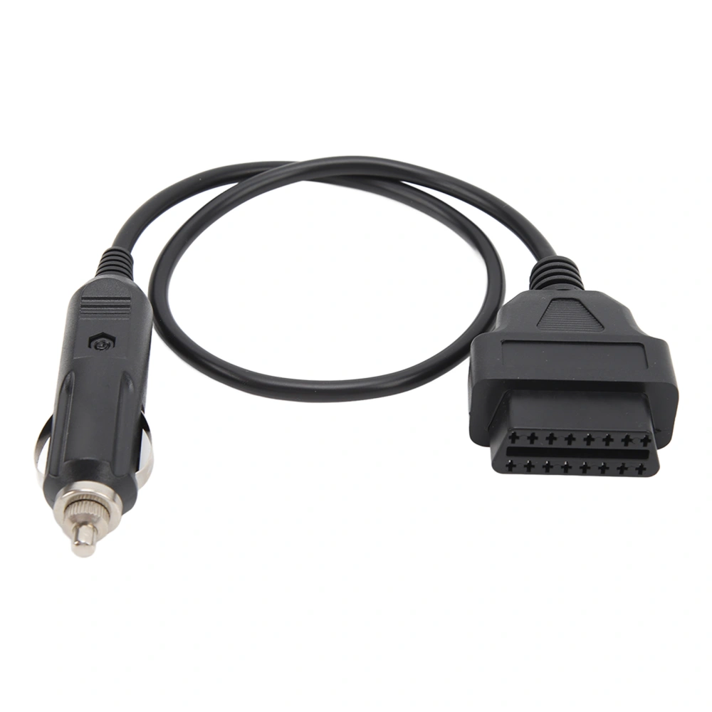 OBD2 Vehicle ECU Emergency Power Supply Cable 12V with Cigarette Lighter Car to OBD Female Connector Cable Adapter