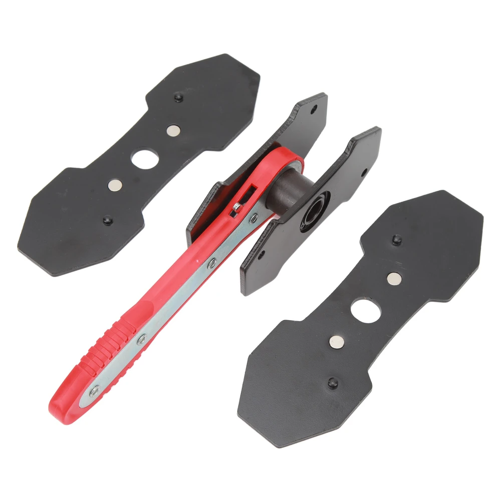 Brake Caliper Compression Tool Red Steel Car Ratcheting Piston Spreader Tool for Car Brake Repair Installation