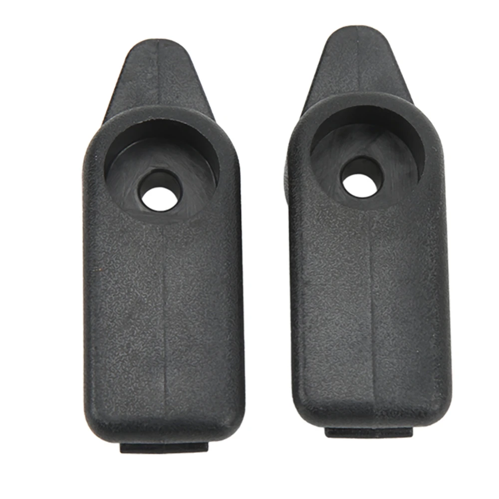 BuyWeek Pair Car Sun Visor Clip Bracket Holder Black 10411051 Replacement for Corvette C5 1997‑2004