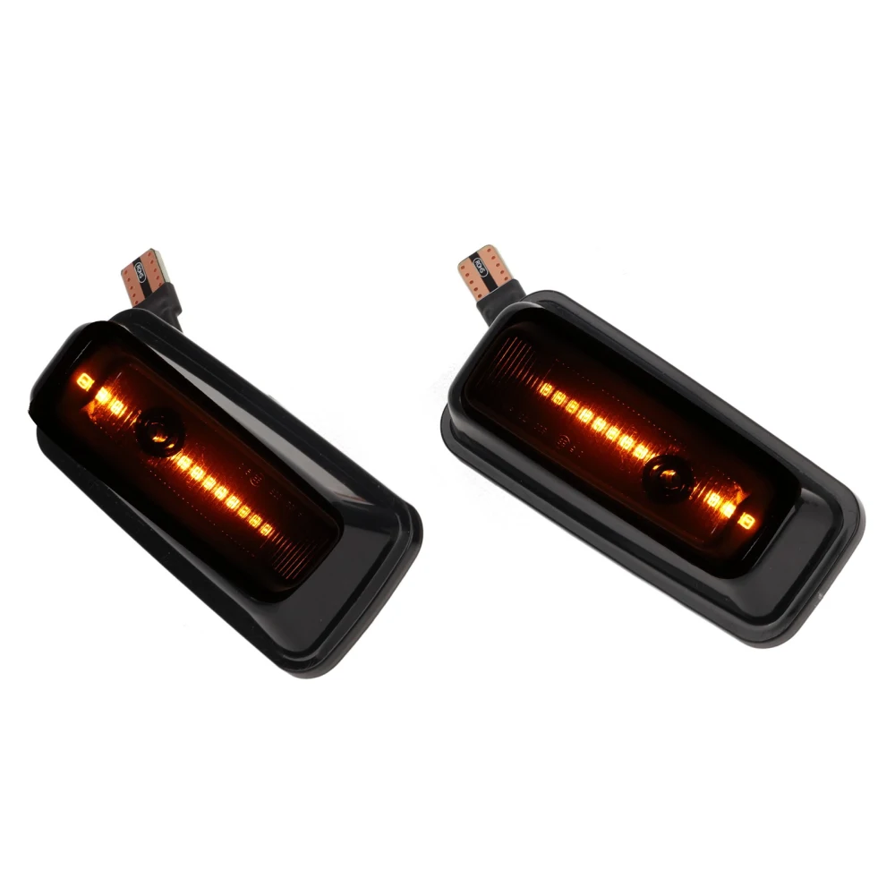 2 Pcs Side Marker Lamp Turn Signal Light Replacement for Mercedes‑Benz G‑Class W463 W461 G500 G550 G55 G63 G65