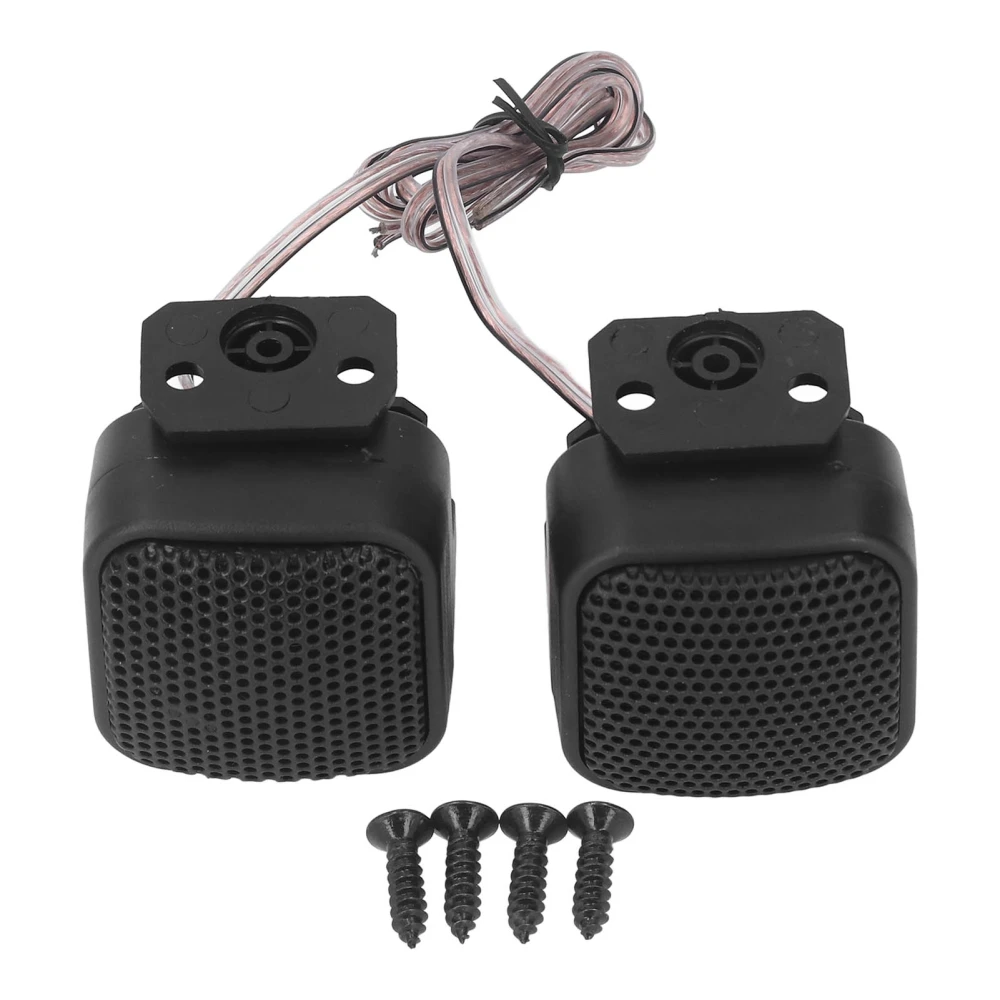 Pair 500W Car Interior Speakers Mini Dome Tweeters High Frequency Audio for Automotive