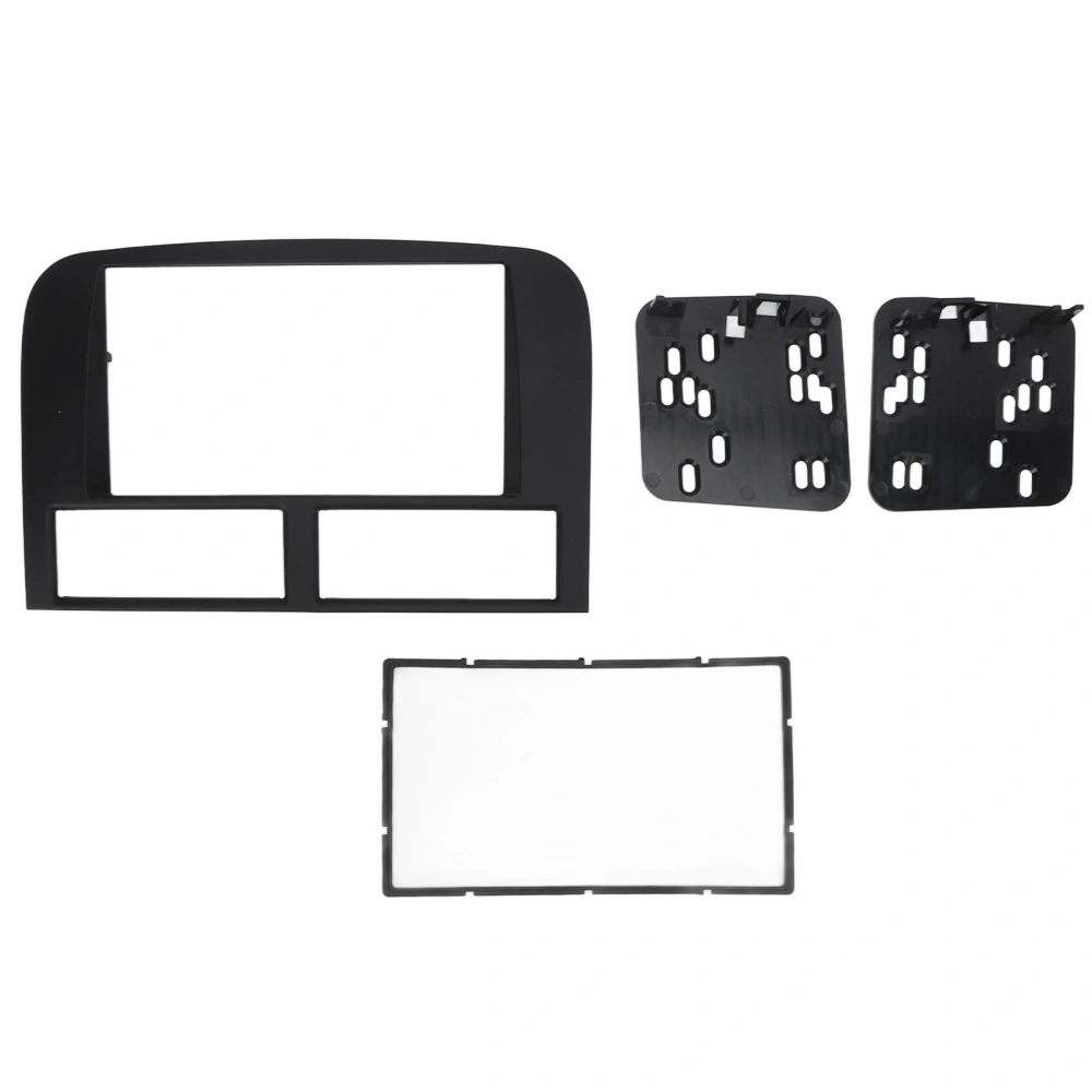 Dashboard Installation Trim Kit 2 Din Stereo Radio Bezel Replacement for JEEP GRAND CHEROKEE 1999‑2004