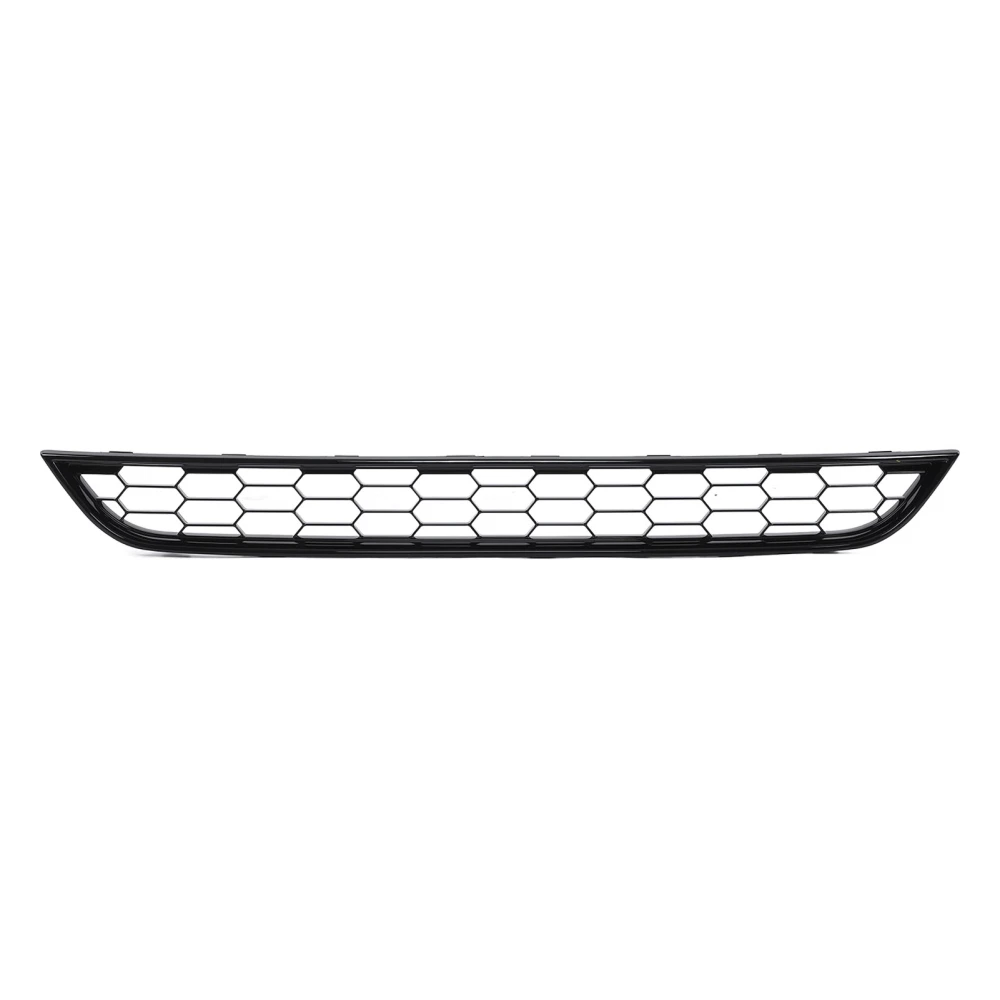 BuyWeek Front Bumper Lower Grill Cover 1801358 Glossy Black Replacement for Ford Fiesta 2013‑2017