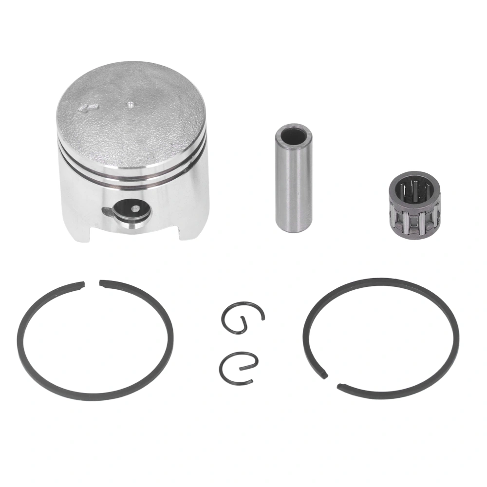 40mm Piston Pin Ring Kit Steel Alloy Stable Performance for 2 Stroke 49cc 50cc Moped Scooter Dirt Bike