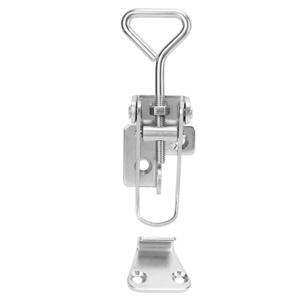 Marine Hatch Fastener 304 Stainless Steel Adjustable Latch Buckle with Clamp 115mm‑125mm